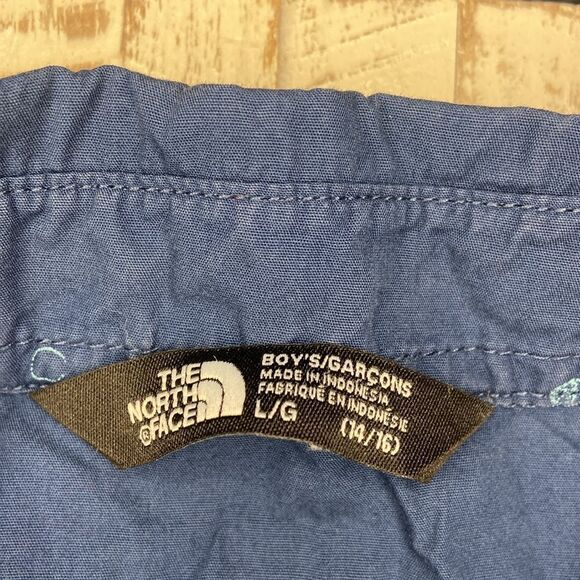 The north face boys button up shirt size large 14/16 - Picture 5 of 6
